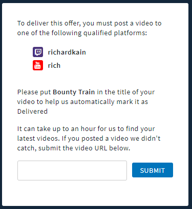 How to Submit a Video Link on Woovit